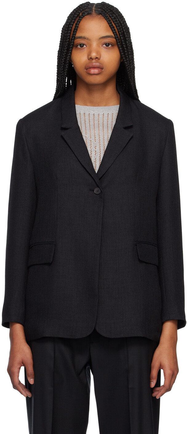 Черный свободный пиджак Youth
Черный свободный пиджак Youth