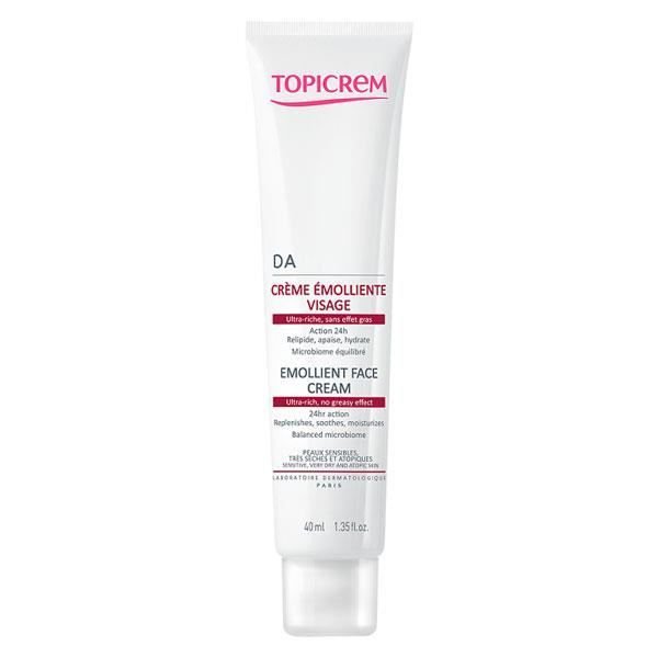 Topicrem DA Смягчающий крем для лица 40 мл
Topicrem DA Смягчающий крем для лица 40 мл