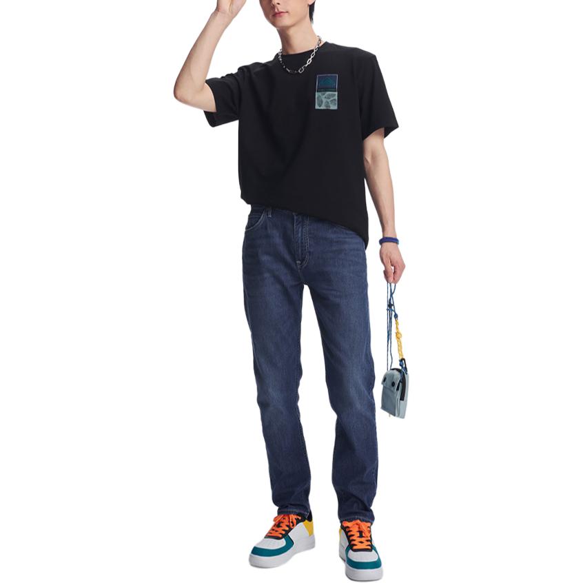 Lee Джинсы мужские среднего размера синие
Lee Джинсы мужские среднего размера синие