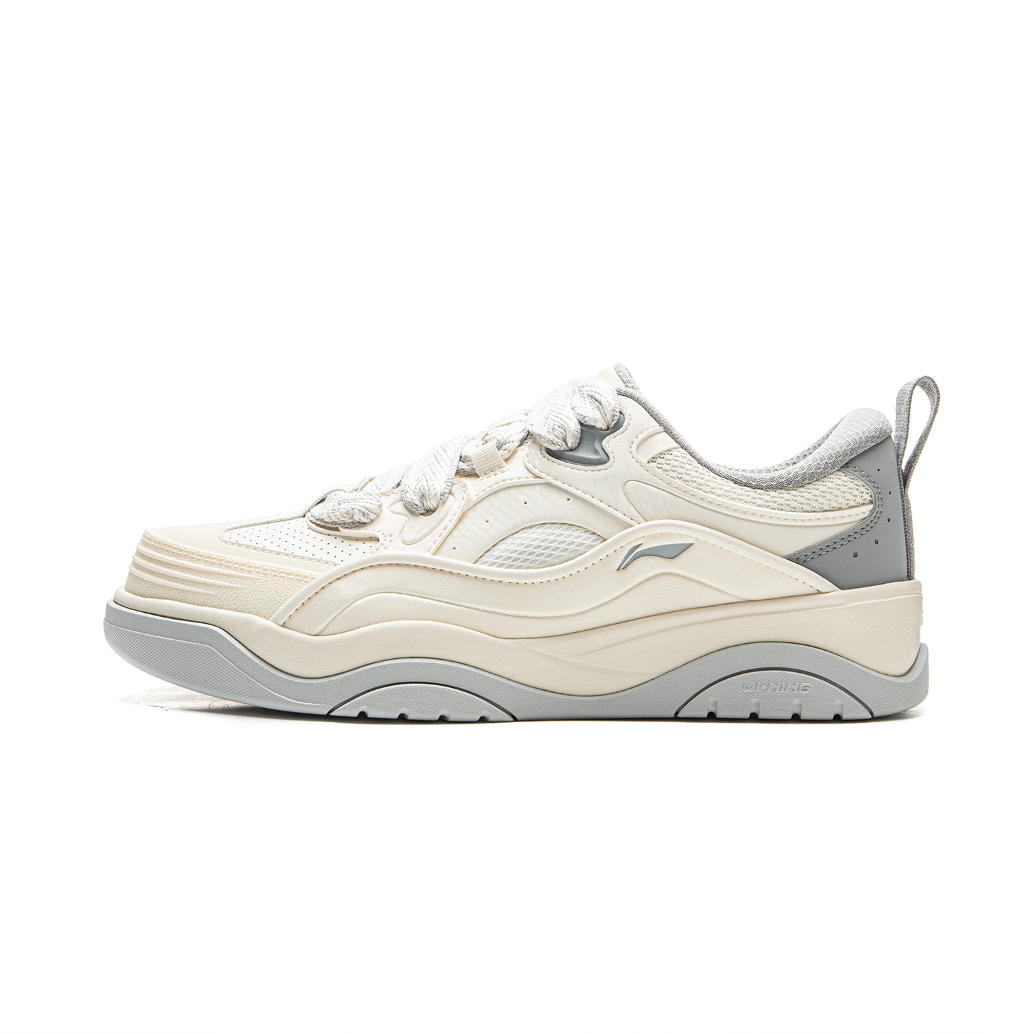 LINING Кроссовки для скейтбординга Zhi Cheng 2.0 Thump, износостойкие, увеличивающие рост, низкие, мужские, белые, серые 
LINING Кроссовки для скейтбординга Zhi Cheng 2.0 Thump, износостойкие, увеличивающие рост, низкие, мужские, белые, серые