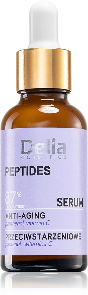 Омолаживающая сыворотка с пептидами для лица, шеи и груди Delia Cosmetics, 30 мл
Омолаживающая сыворотка с пептидами для лица, шеи и груди Delia Cosmetics, 30 мл