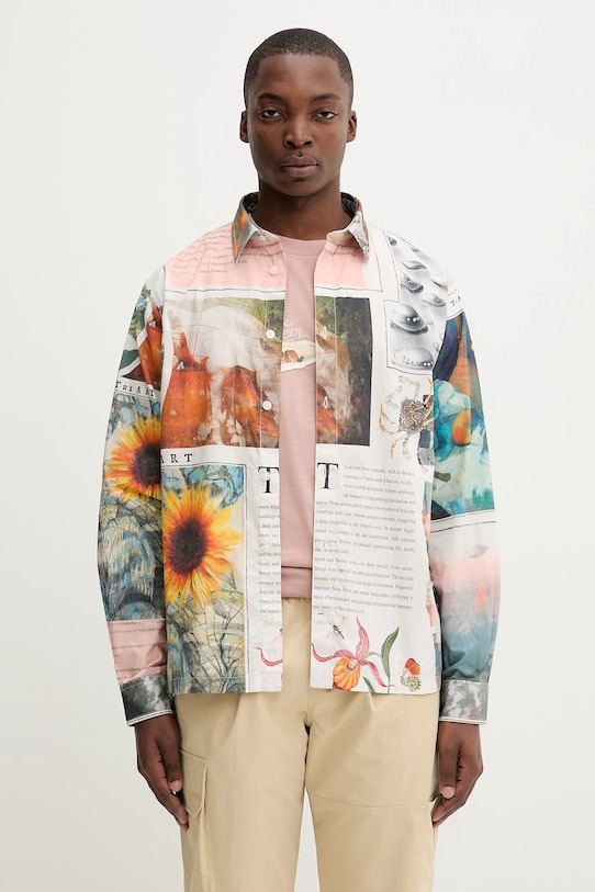 Хлопковая рубашка paco Desigual, мультиколор
Хлопковая рубашка paco Desigual, мультиколор