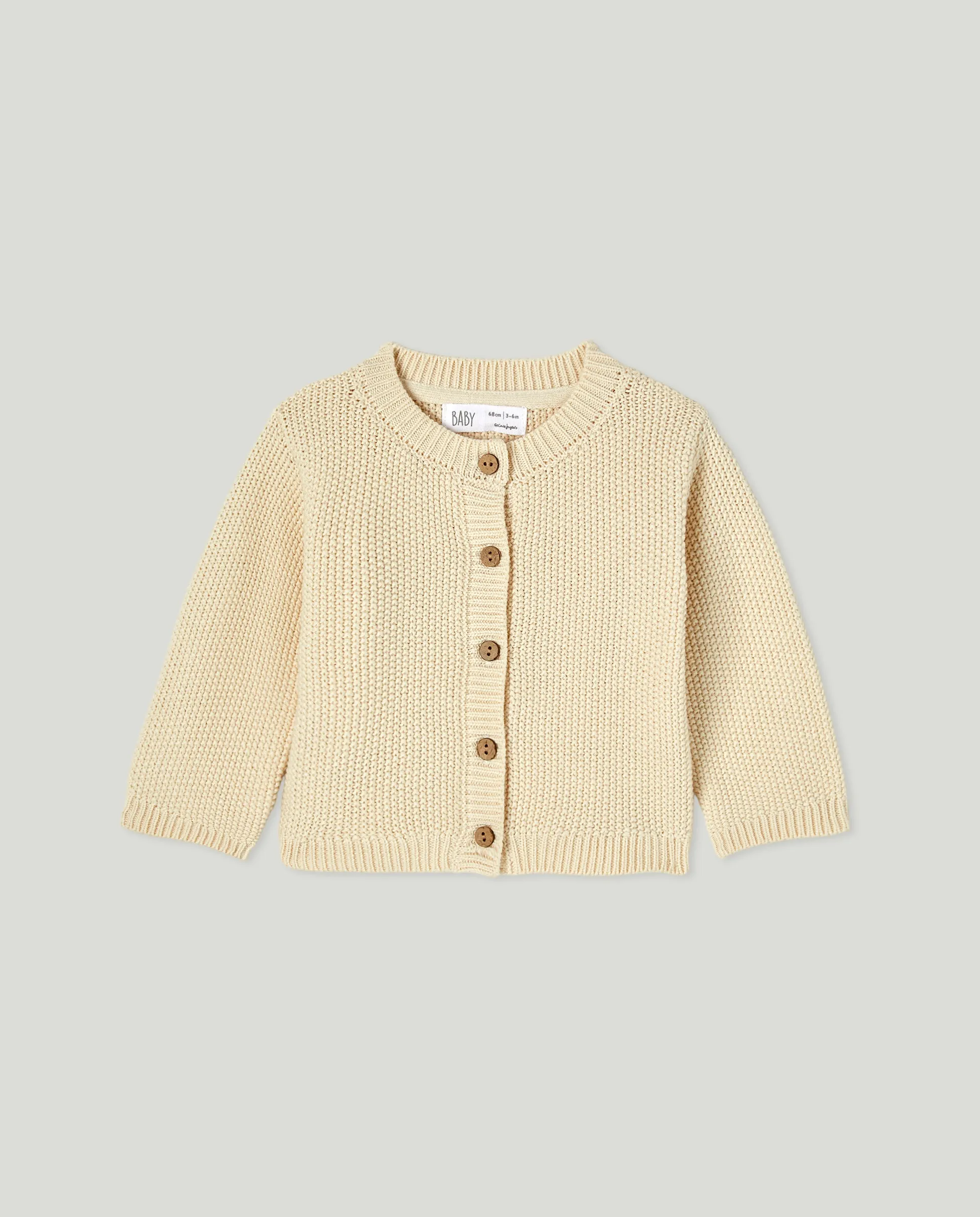 Короткая вязаная куртка для девочки Baby El Corte Inglés, песочный
Короткая вязаная куртка для девочки Baby El Corte Inglés, песочный