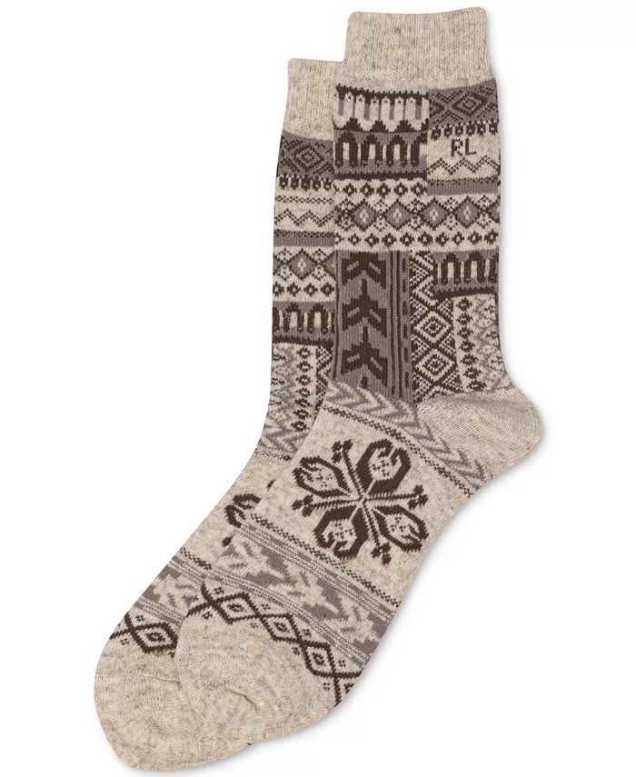 Женские носки с геометрическим узором в стиле пэчворк 79427 Polo Ralph Lauren, коричневый
Женские носки с геометрическим узором в стиле пэчворк 79427 Polo Ralph Lauren, коричневый