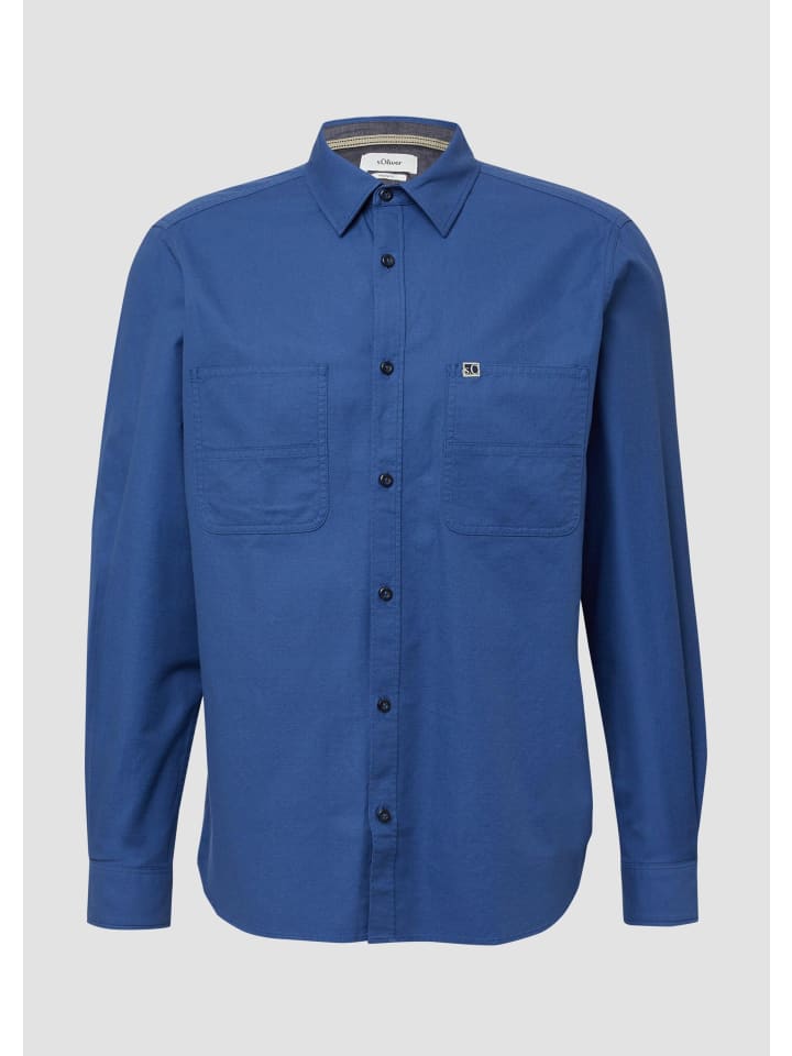 Рубашка 5527_королевский синий s.Oliver
Рубашка 5527_королевский синий s.Oliver