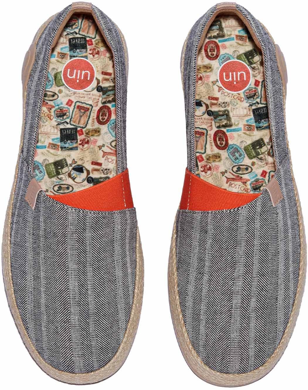 Мужские эспадрильи UIN Slip Ons- легкие прогулочные повседневные лоферы, удобные, с ручной росписью, серия Marbella, серый
Мужские эспадрильи UIN Slip Ons- легкие прогулочные повседневные лоферы, удобные, с ручной росписью, серия Marbella, серый