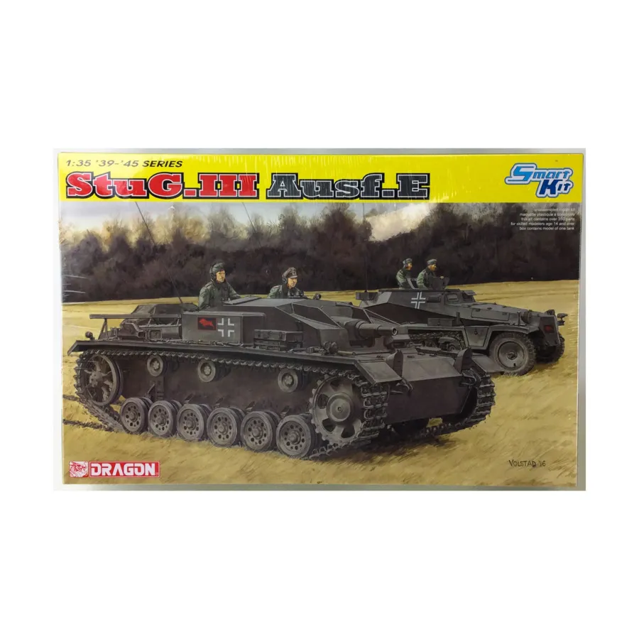 Stug.III Ausf E, Dragon Armor - Germany (Plastic) (1:35)
Stug.III Ausf E, Dragon Armor - Germany (Plastic) (1:35)