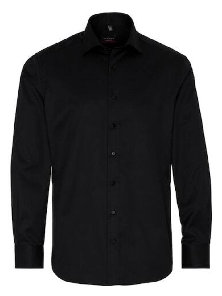 Рубашка с длинным рукавом Eterna, черный
Рубашка с длинным рукавом Eterna, черный
