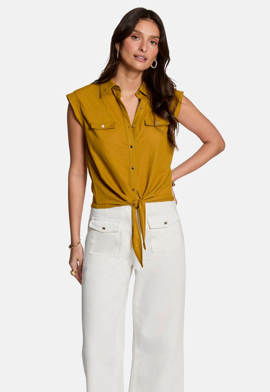 Блуза Morgan Button-down blouse, Jaune Moutarde/Yellow
Блуза Morgan Button-down blouse, Jaune Moutarde/Yellow