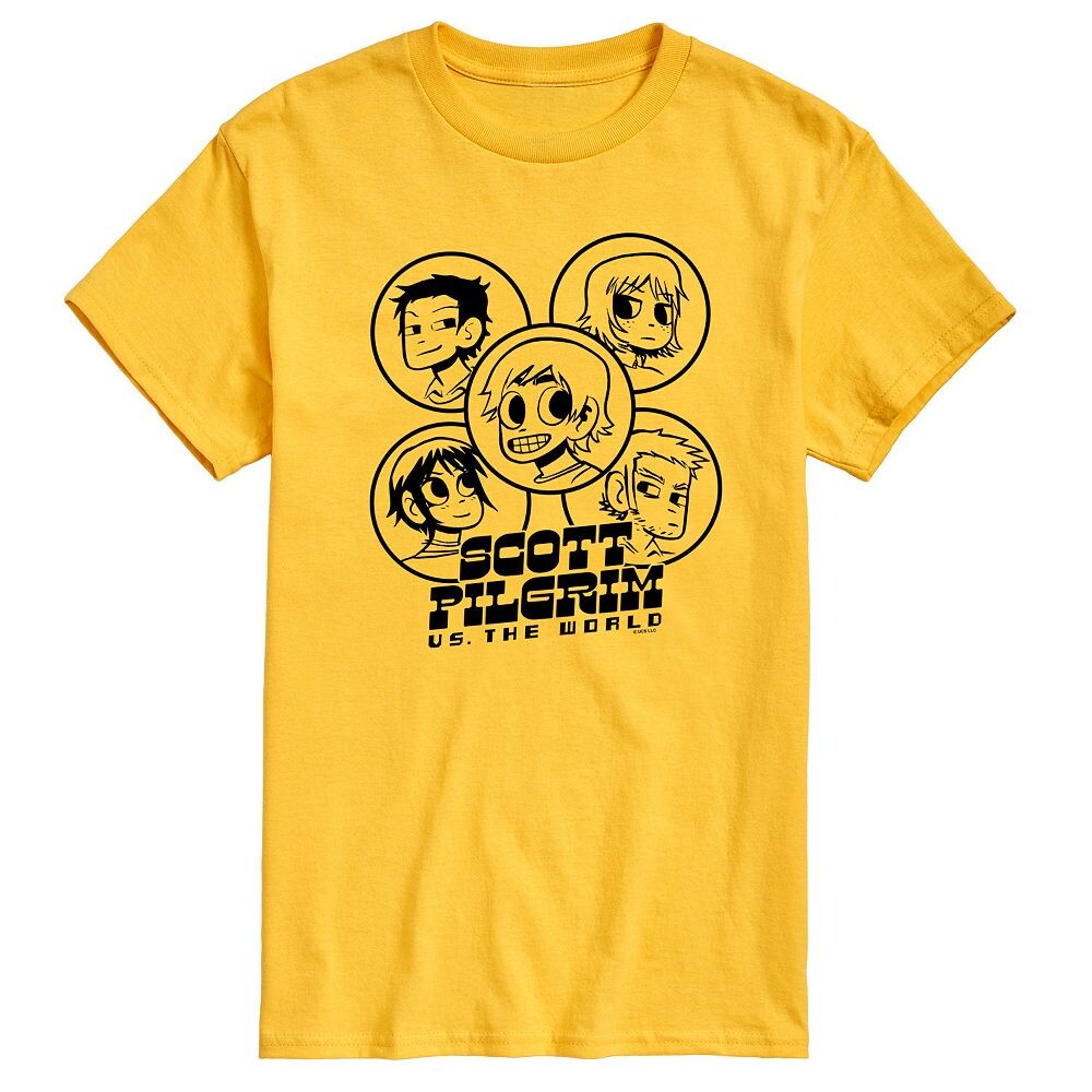 Мужская футболка с изображением персонажей Scott Pilgrim Vs The World Licensed Character, желтый
Мужская футболка с изображением персонажей Scott Pilgrim Vs The World Licensed Character, желтый