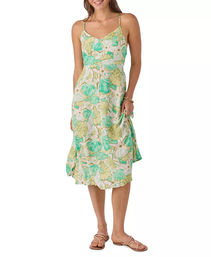 Платье миди Leona для юниоров с завязками на спине и без рукавов O'Neill, зеленый
Платье миди Leona для юниоров с завязками на спине и без рукавов O'Neill, зеленый