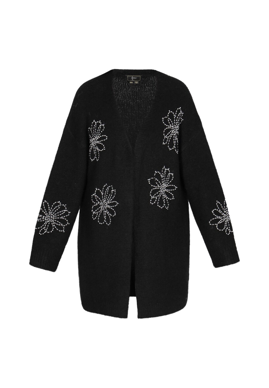 Вязаное пальто faina, черный
Вязаное пальто faina, черный