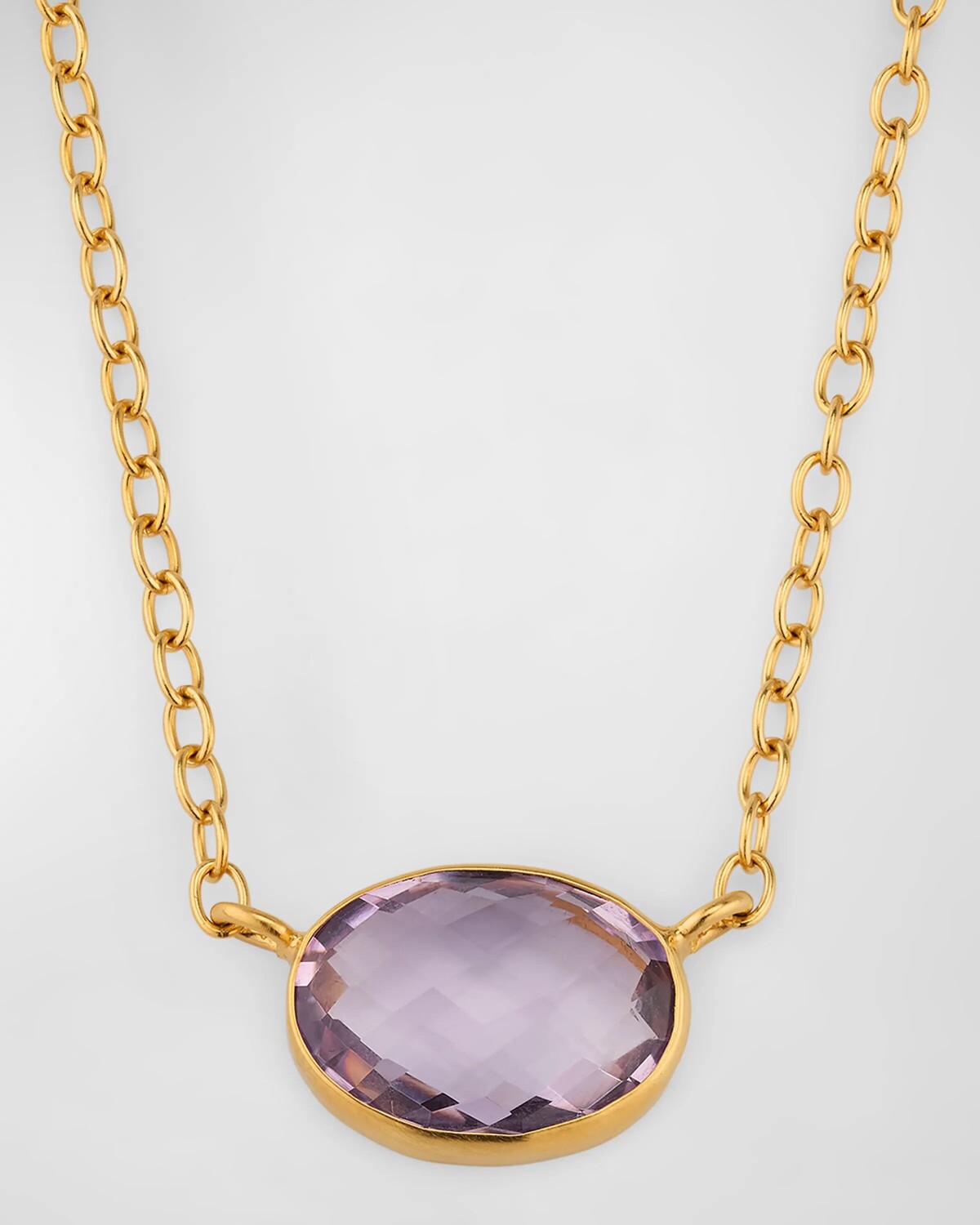 Колье-чокер с граненым аметистом Dina Mackney, цвет Gold
Колье-чокер с граненым аметистом Dina Mackney, цвет Gold