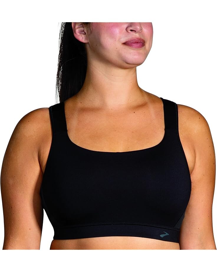 Бюстгальтер Brooks Convertible 2.0 Sports Bra, черный 
Бюстгальтер Brooks Convertible 2.0 Sports Bra, черный
