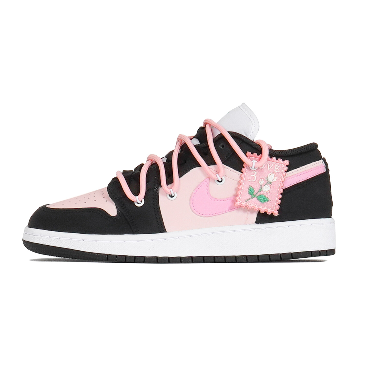 Кроссовки Air Jordan 1 Vintage Basketball Shoes Women's Low-top Pink, черный
Кроссовки Air Jordan 1 Vintage Basketball Shoes Women's Low-top Pink, черный