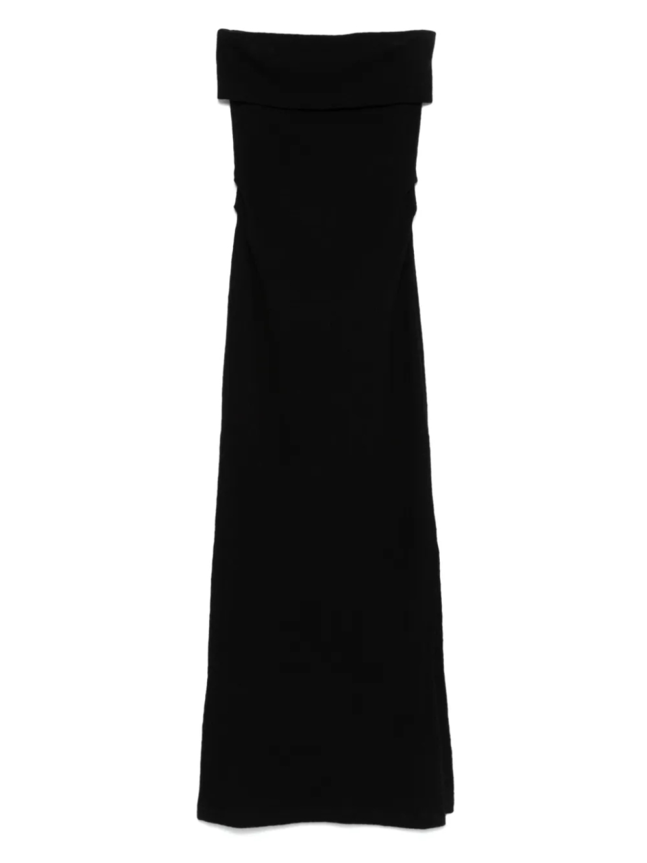 Платье-бандо из хлопка макси Closed, черный 
Платье-бандо из хлопка макси Closed, черный