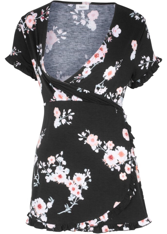 Туника для беременных/туника для кормления с цветочным принтом Bpc Bonprix Collection, черный
Туника для беременных/туника для кормления с цветочным принтом Bpc Bonprix Collection, черный