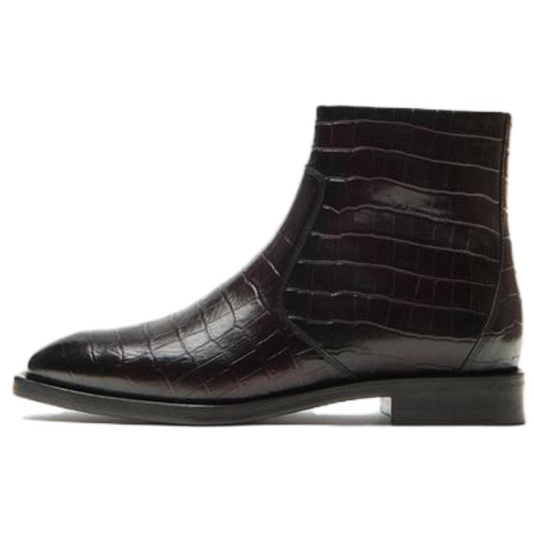 ZARA Ботильоны мужские с тиснением, красные, черные
ZARA Ботильоны мужские с тиснением, красные, черные