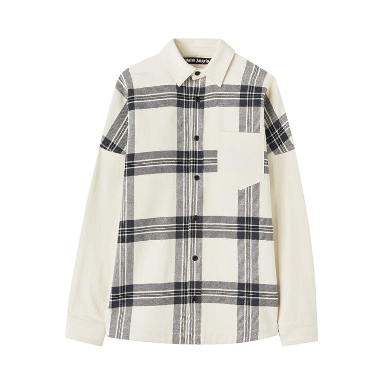 Рубашка Palm Angels Logo Check Overshirt, белый
Рубашка Palm Angels Logo Check Overshirt, белый
