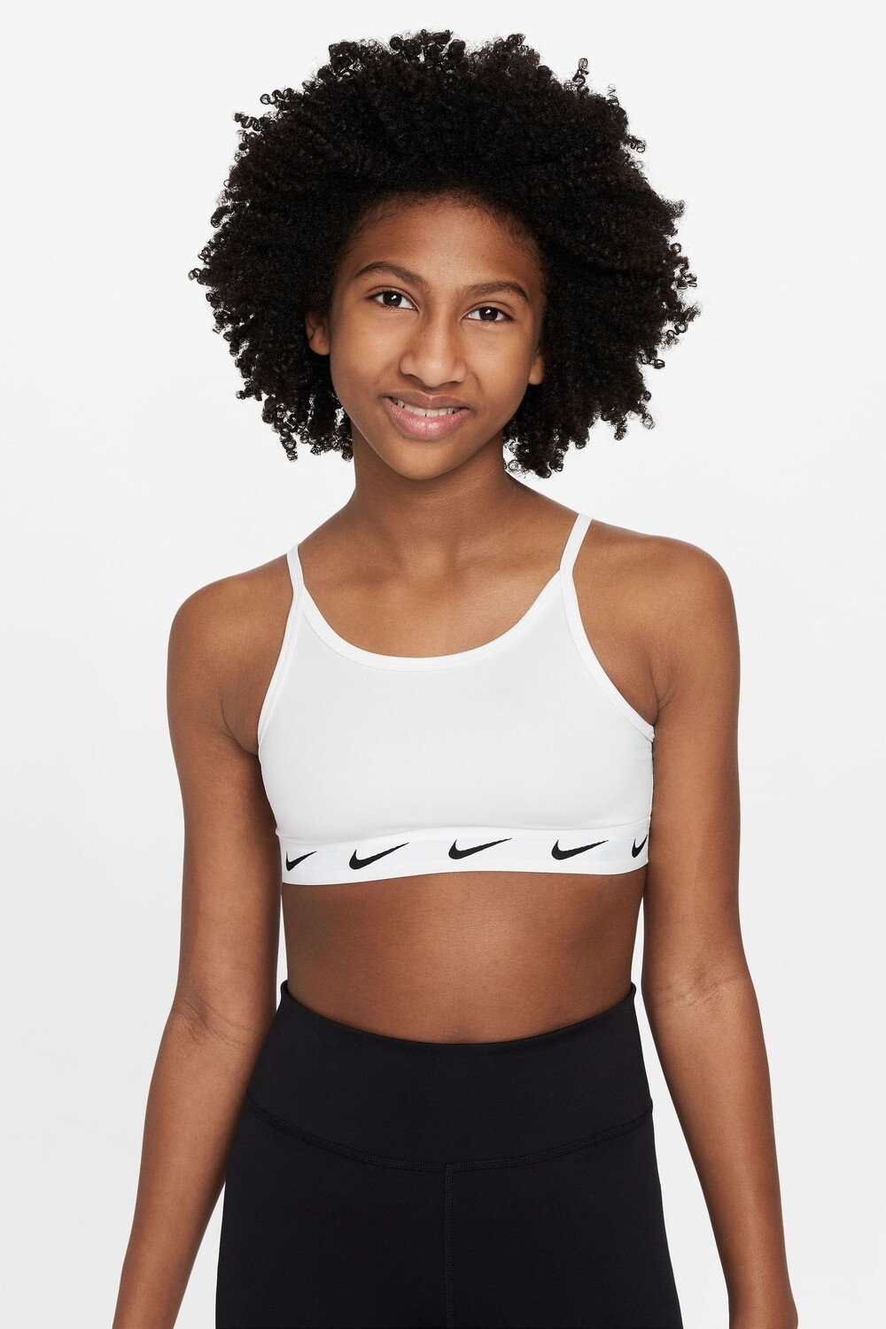 Спортивный бюстгальтер Dri-FIT One с логотипом Nike, белый
Спортивный бюстгальтер Dri-FIT One с логотипом Nike, белый
