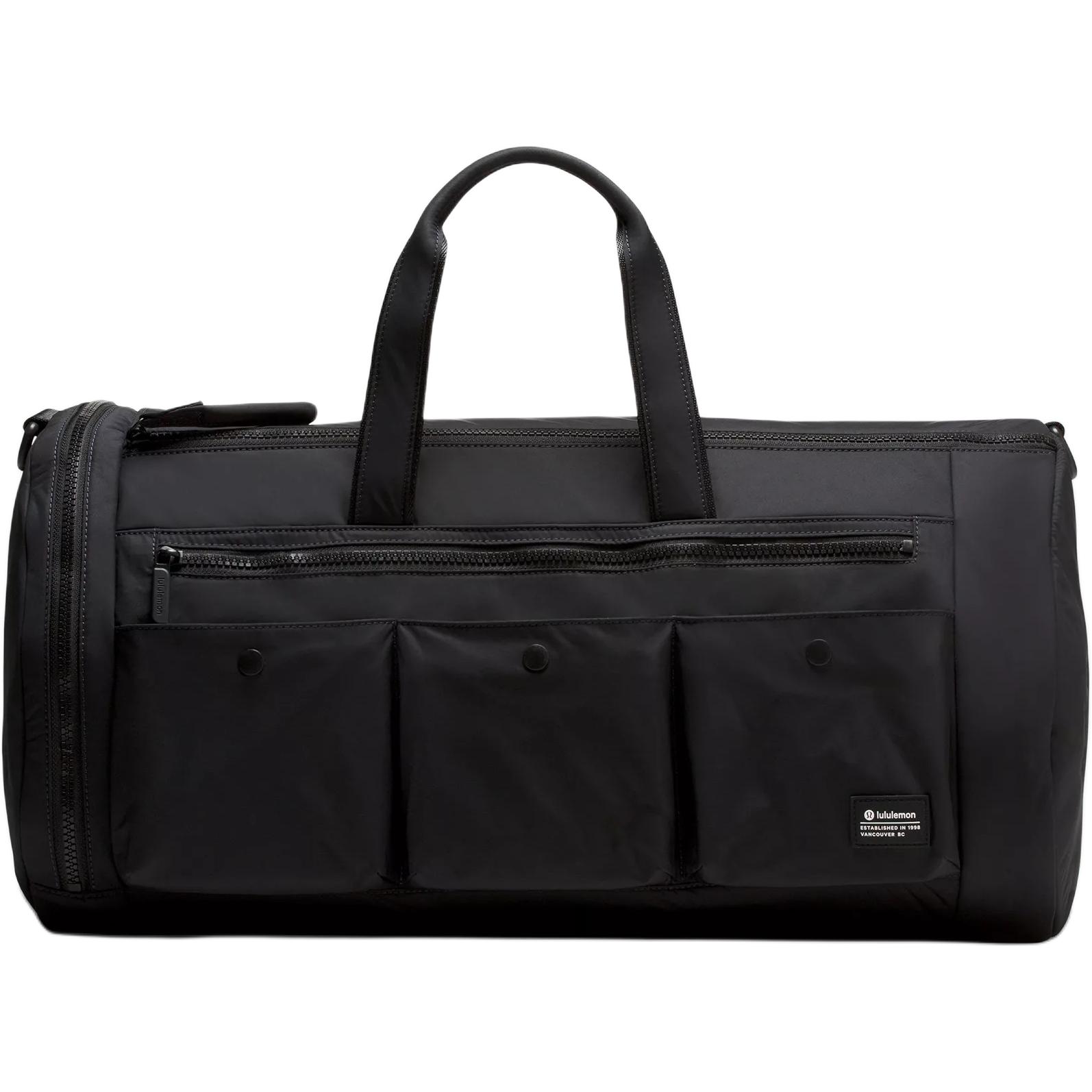 Lululemon Дорожная сумка 24,5 л с логотипом бренда унисекс черная, Black
Lululemon Дорожная сумка 24,5 л с логотипом бренда унисекс черная, Black