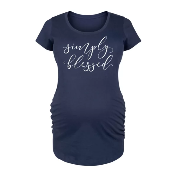 Футболка для беременных Simply Blessed с принтом Licensed Character, синий
Футболка для беременных Simply Blessed с принтом Licensed Character, синий