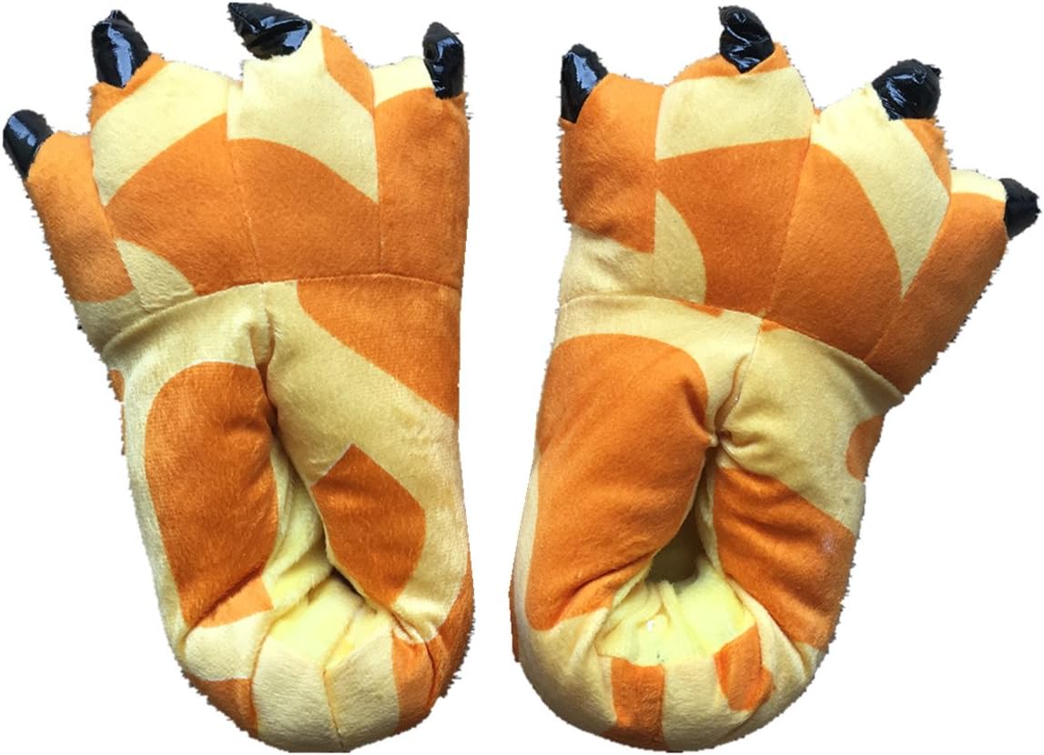 Унисекс плюшевые тапочки с лапами и когтями, обувь в стиле костюма животного YESBOR
Унисекс плюшевые тапочки с лапами и когтями, обувь в стиле костюма животного YESBOR