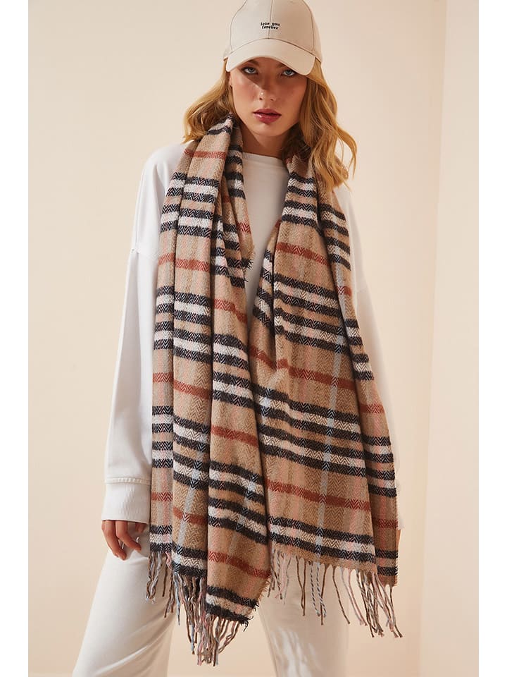 Happiness Istanbul Шарф верблюжьего/черного цвета - (Д)200 x (Ш)80 см
Happiness Istanbul Шарф верблюжьего/черного цвета - (Д)200 x (Ш)80 см