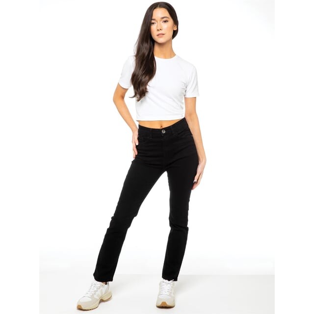 Прямые джинсы из денима женские Enzo, черный
Прямые джинсы из денима женские Enzo, черный