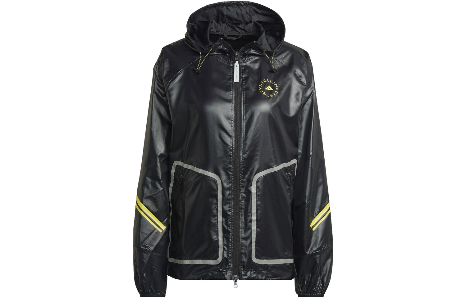 Куртка Adidas x Stella McCartney Logo, черный/желтый
Куртка Adidas x Stella McCartney Logo, черный/желтый