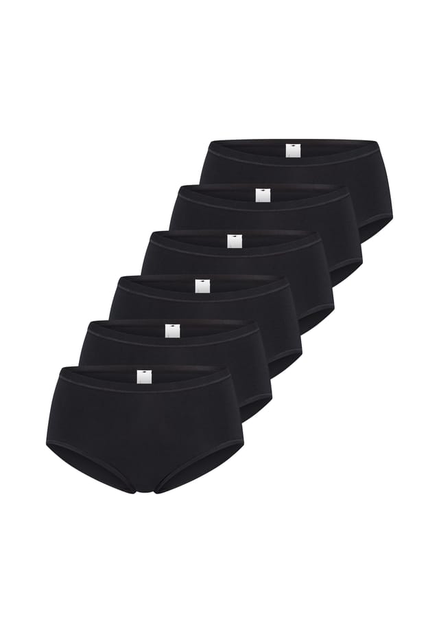 Трусики с высокой талией 6 пар в упаковке на каждый день хлопок Sloggi, черный
Трусики с высокой талией 6 пар в упаковке на каждый день хлопок Sloggi, черный