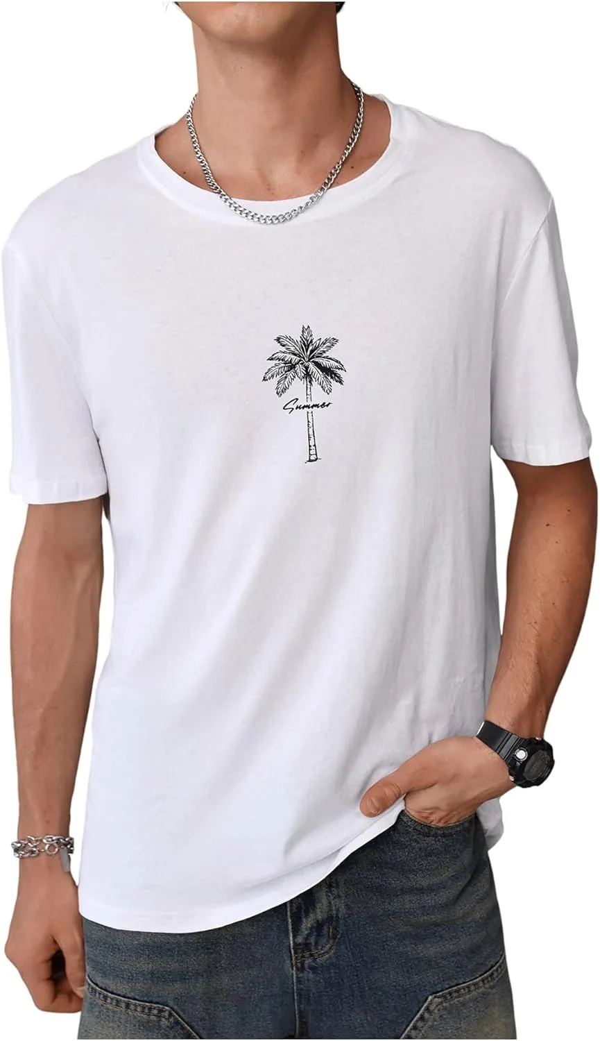 Мужская футболка Tree Letter с коротким рукавом BEAUDRM
Мужская футболка Tree Letter с коротким рукавом BEAUDRM