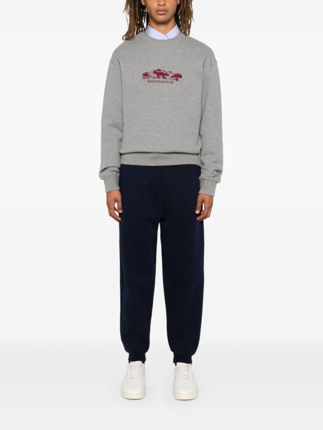 Толстовка Maison Kitsuné Outdoor Profile Fox, серый
Толстовка Maison Kitsuné Outdoor Profile Fox, серый