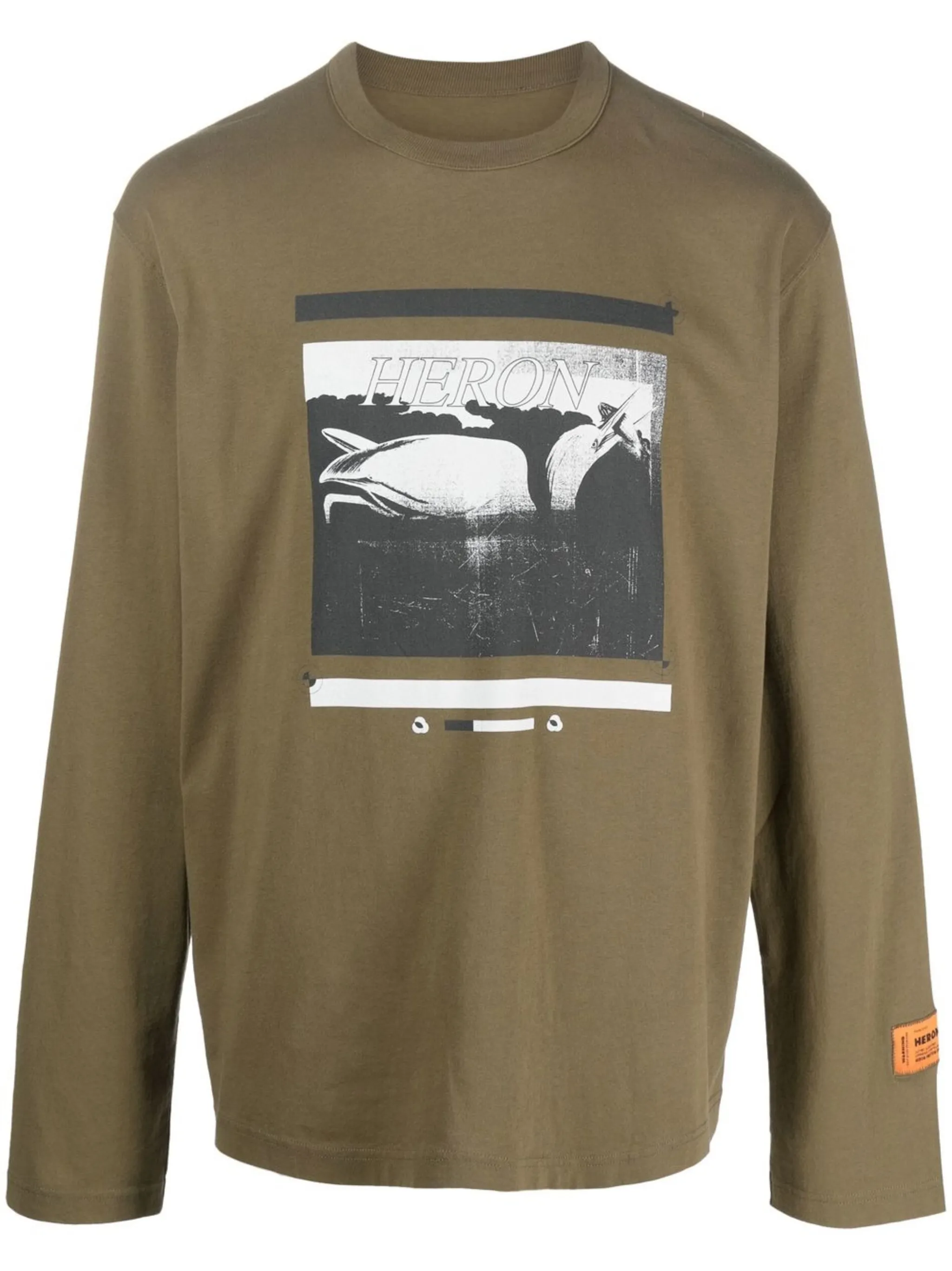 Футболка с логотипом Heron Preston, зеленый
Футболка с логотипом Heron Preston, зеленый