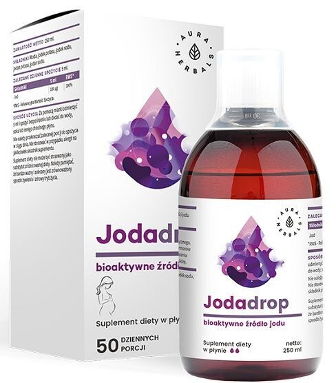 Препарат, поддерживающий нервную систему Aura Herbals Jodadrop, 250 мл
Препарат, поддерживающий нервную систему Aura Herbals Jodadrop, 250 мл