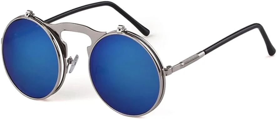 Панк-солнцезащитные очки из сплава для женщин и мужчин, винтажные металлические готические солнцезащитные очки с откидной крышкой, ретро-очки, M1 Generic, M-208
Панк-солнцезащитные очки из сплава для женщин и мужчин, винтажные металлические готические солнцезащитные очки с откидной крышкой, ретро-очки, M1 Generic, M-208