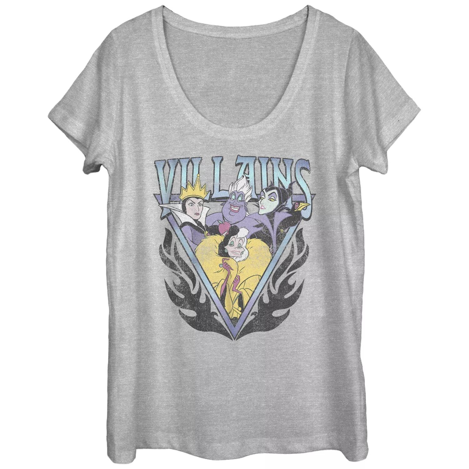 Треугольная групповая футболка Disney's Villains Juniors Junior Licensed Character
Треугольная групповая футболка Disney's Villains Juniors Junior Licensed Character