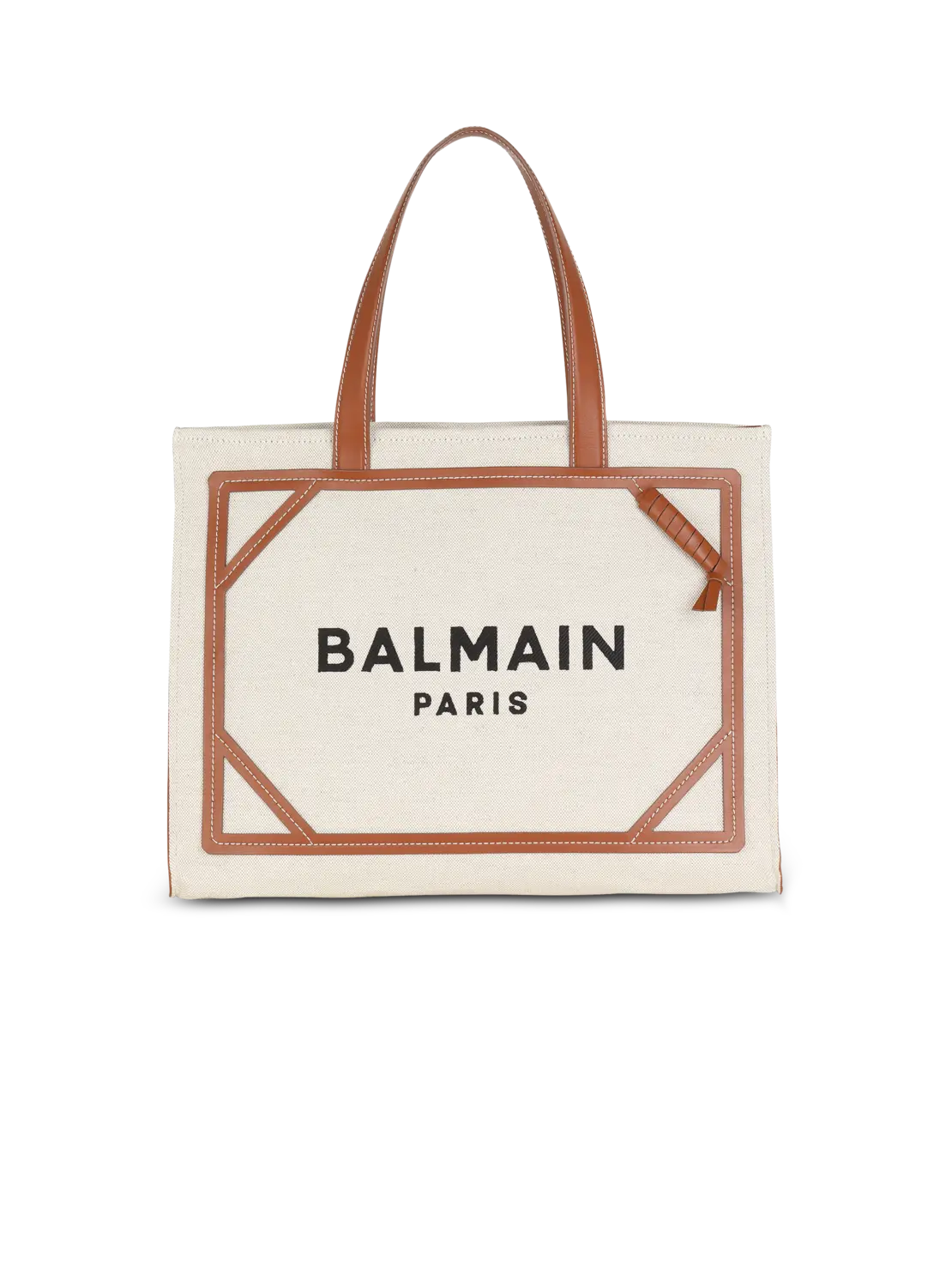 Сумка-тоут B-Army 42 из канвы с кожаными деталями Balmain, бежевый
Сумка-тоут B-Army 42 из канвы с кожаными деталями Balmain, бежевый