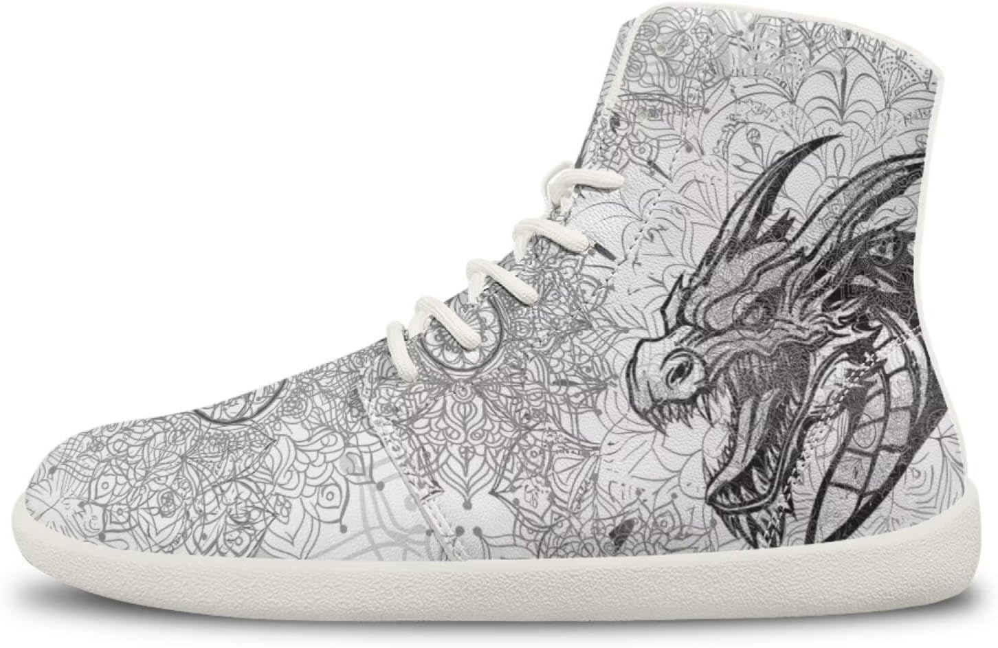 Мужские кроссовки Dragon Print для бега, слипоны, высокие, для ходьбы, занятий в спортзале, тенниса и спорта Ecaestolph, белый
Мужские кроссовки Dragon Print для бега, слипоны, высокие, для ходьбы, занятий в спортзале, тенниса и спорта Ecaestolph, белый