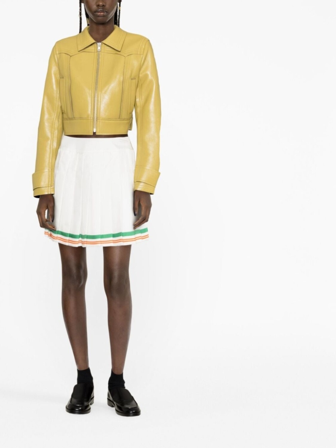 Casablanca юбка А-силуэта с завышенной талией, белый
Casablanca юбка А-силуэта с завышенной талией, белый