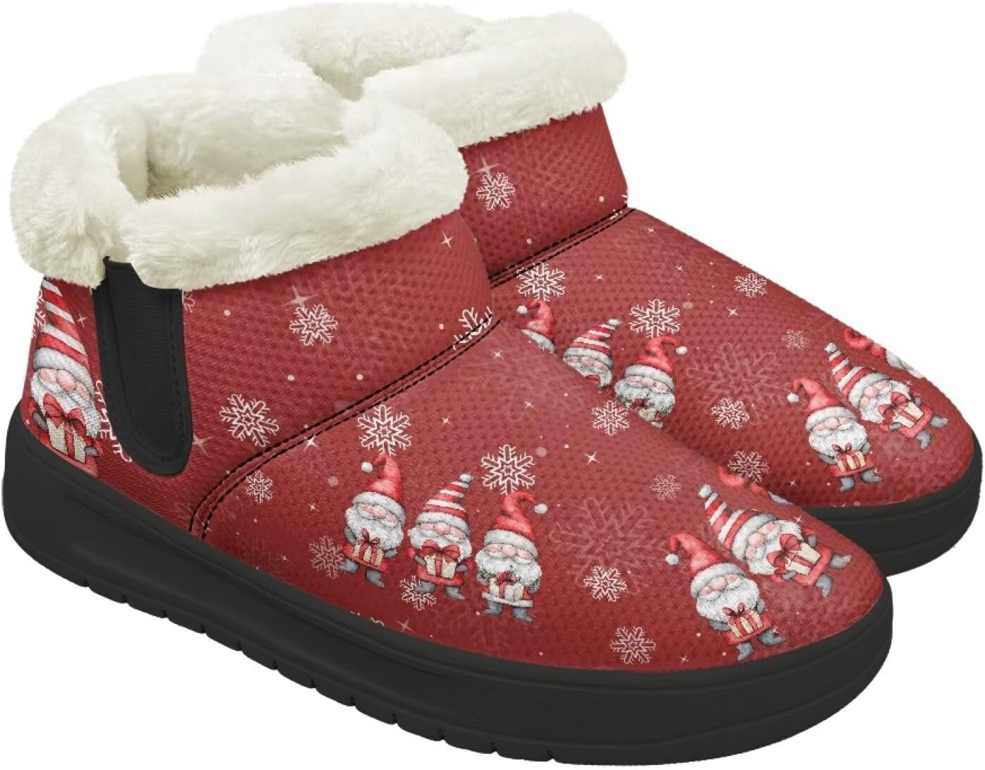 Зимние ботинки для женщин и мужчин, минималистичные, теплые с мехом, с широким носком, на щиколотку, с легким надеванием, для прогулок и бега Chririnla, Xmas Dwarf
Зимние ботинки для женщин и мужчин, минималистичные, теплые с мехом, с широким носком, на щиколотку, с легким надеванием, для прогулок и бега Chririnla, Xmas Dwarf