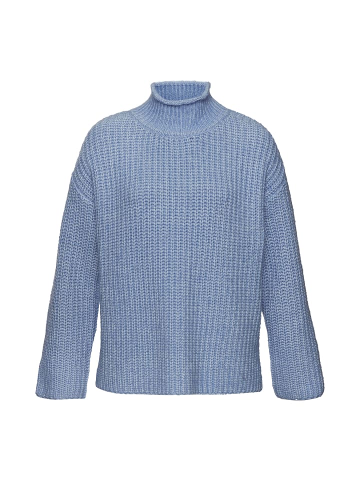 Свитер с воротником-стойкой в цвете синий меланж Buffalo
Свитер с воротником-стойкой в цвете синий меланж Buffalo
