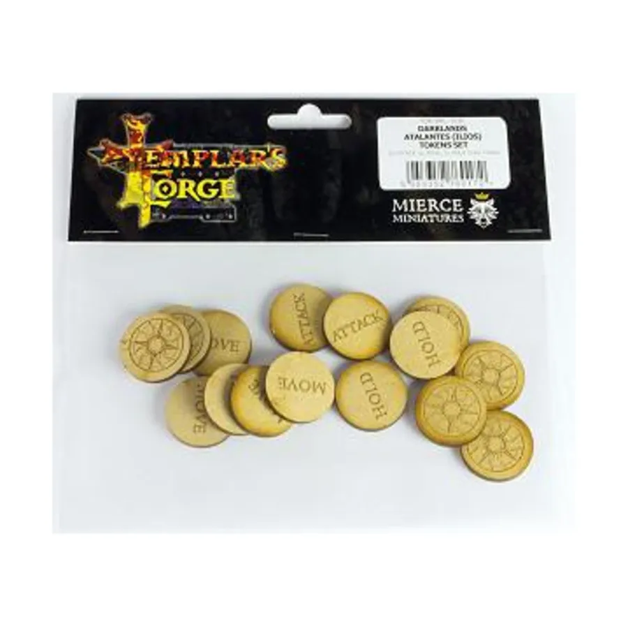 Набор жетонов — Аталанты, Илиос, Darklands Miniatures - Bases, Dice & Other Accessories
Набор жетонов — Аталанты, Илиос, Darklands Miniatures - Bases, Dice & Other Accessories
