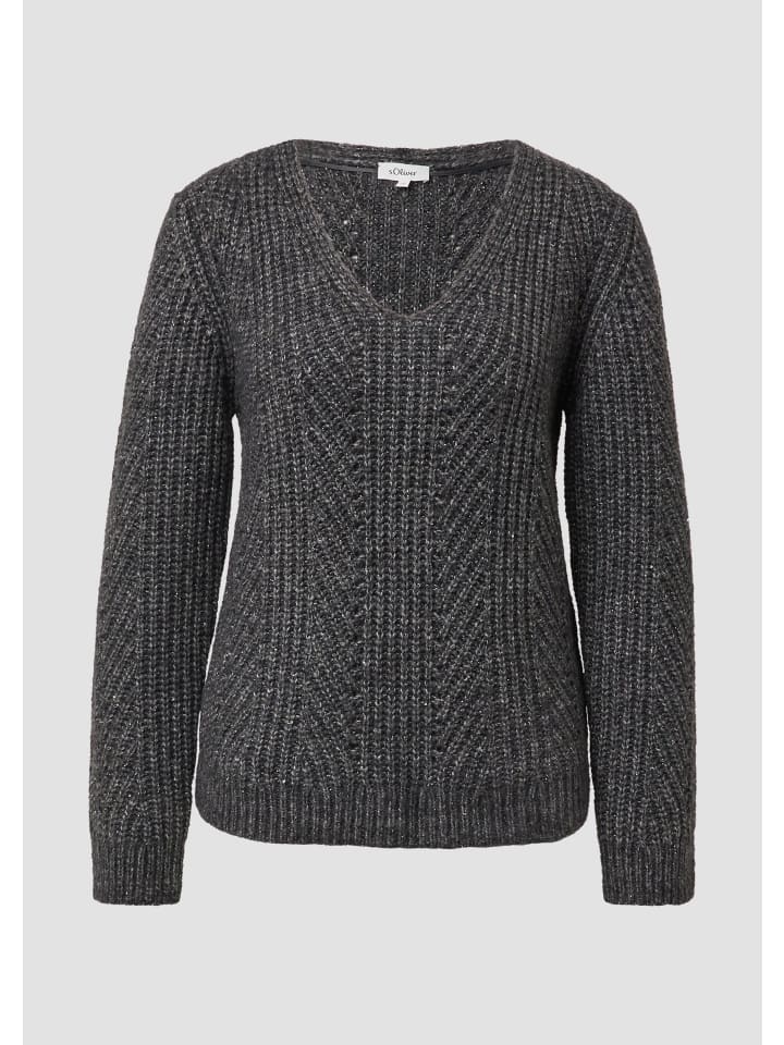 Вязаный свитер цвета 97W3_graphite s.Oliver
Вязаный свитер цвета 97W3_graphite s.Oliver