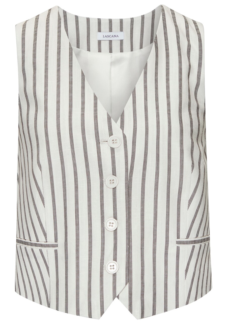 Жилет LASCANA, natural white
Жилет LASCANA, natural white