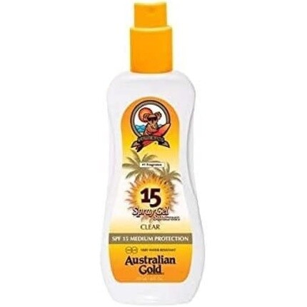 Spf 15 Праздничный гель-спрей 237мл, Australian Gold
Spf 15 Праздничный гель-спрей 237мл, Australian Gold