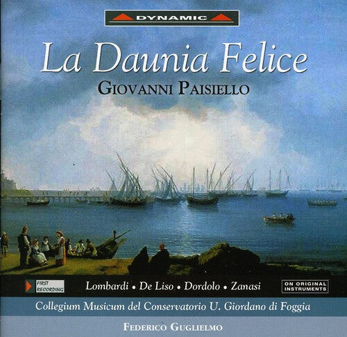 CD диск Paisiello / Lombardi / De Liso / Dordolo / Zanasi: La Daunia Felice
CD диск Paisiello / Lombardi / De Liso / Dordolo / Zanasi: La Daunia Felice