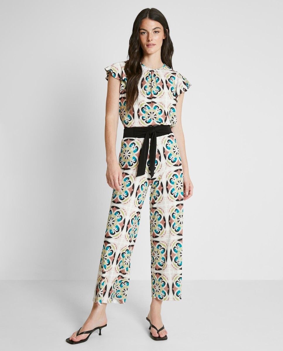 Женские струящиеся брюки с принтом и бантом на талии Trucco, мультиколор
Женские струящиеся брюки с принтом и бантом на талии Trucco, мультиколор