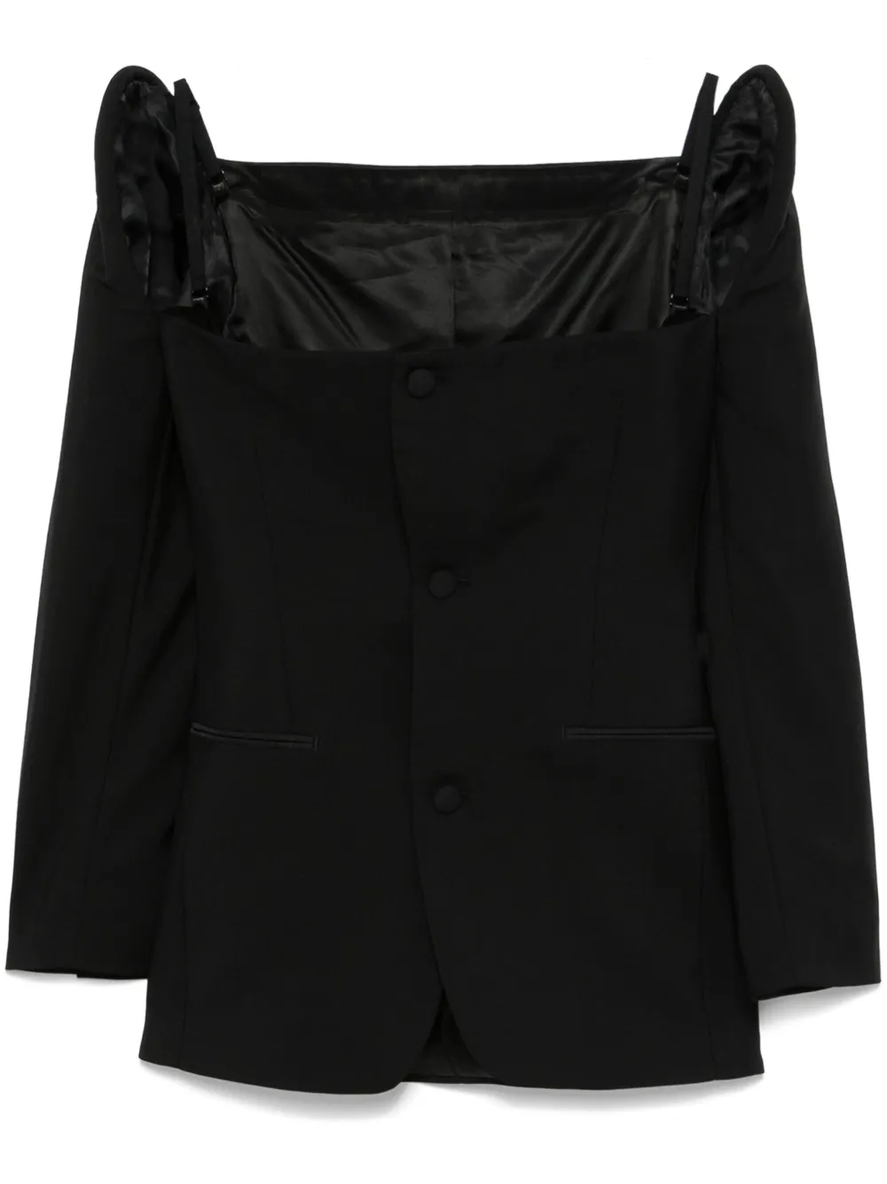 Блейзер из коллаборации с GH Farrow BETTTER, черный
Блейзер из коллаборации с GH Farrow BETTTER, черный