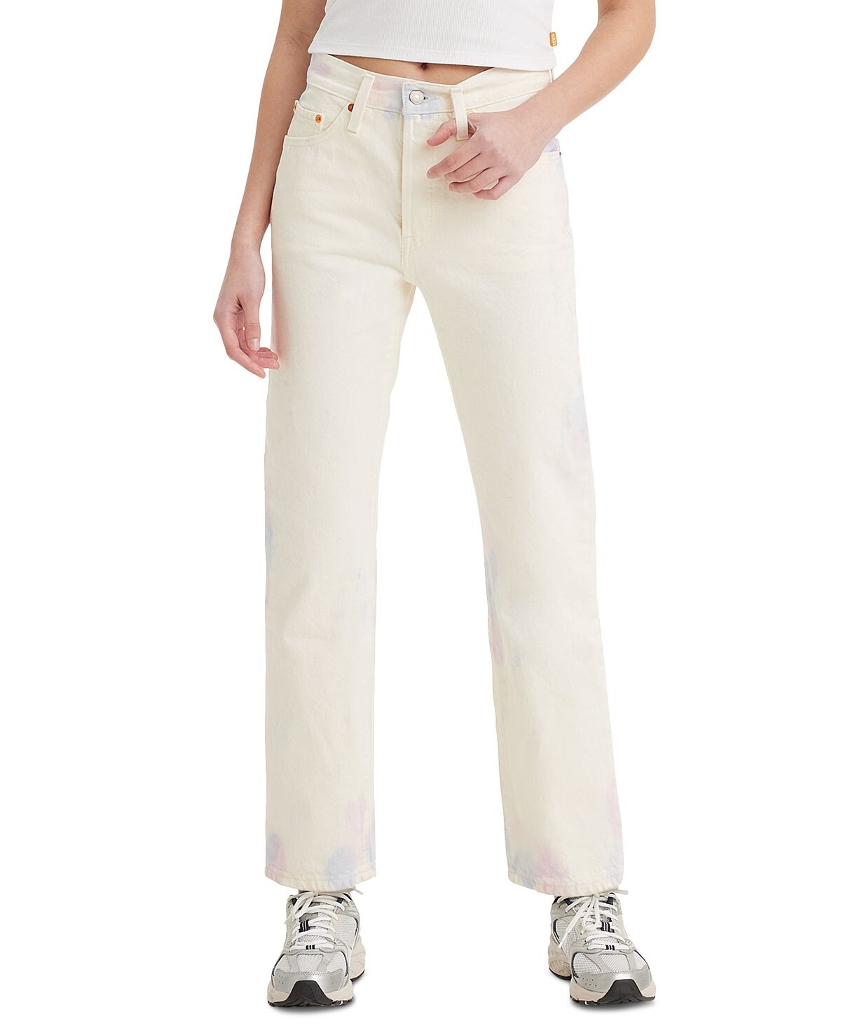 Женские джинсы прямого кроя 501 оригинального кроя Levi's
Женские джинсы прямого кроя 501 оригинального кроя Levi's